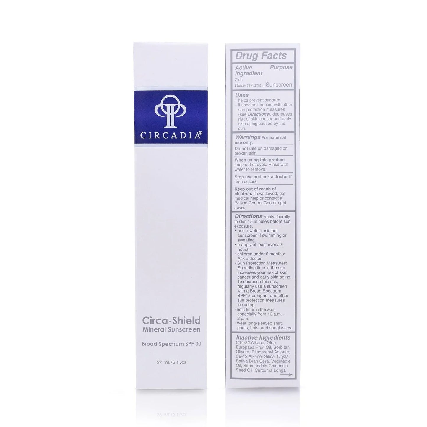 Circa-Shield Mineral Sunscreen SPF30 2oz